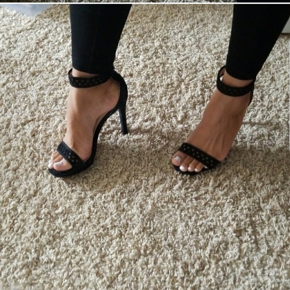 Calvin Klein Shoes - 🔥2X HP🔥Calvin Klein Suede Ankle Strap Sandals
